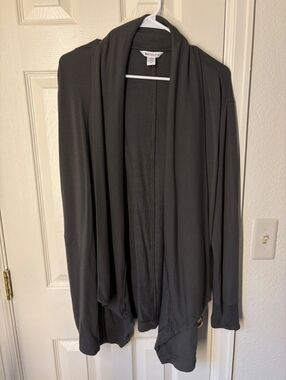 Athleta Women's Gray Open Front Cardigan Size M